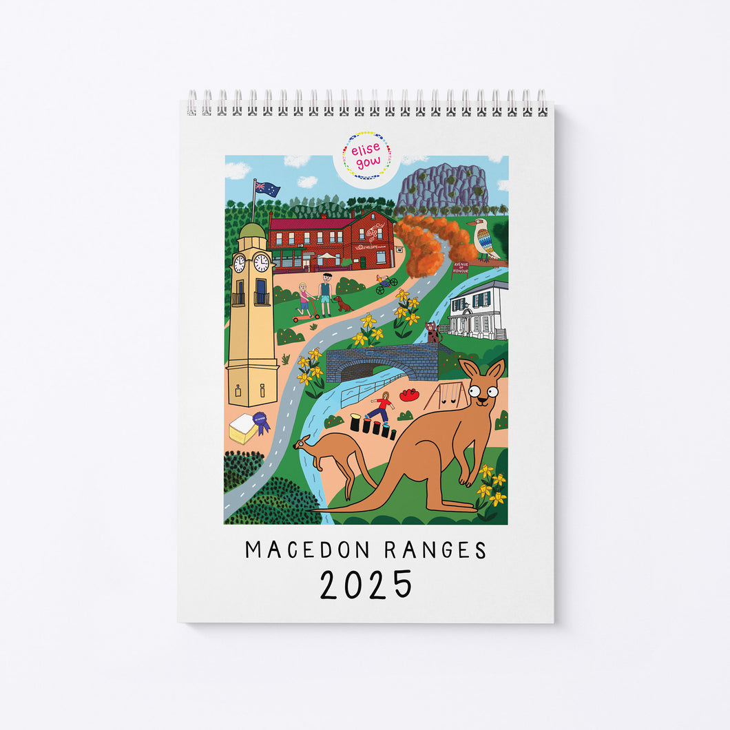 Macedon Ranges Art Series 2025 Calendar